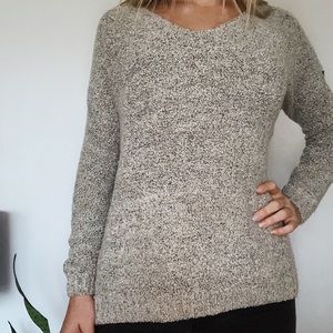 Light Gray/White Dreamers Sweater